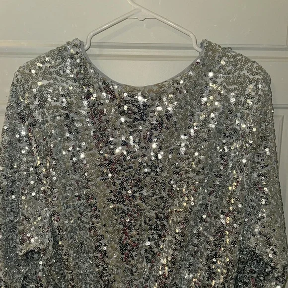 H&M Silver Sequin Dress - Picture 11 of 15